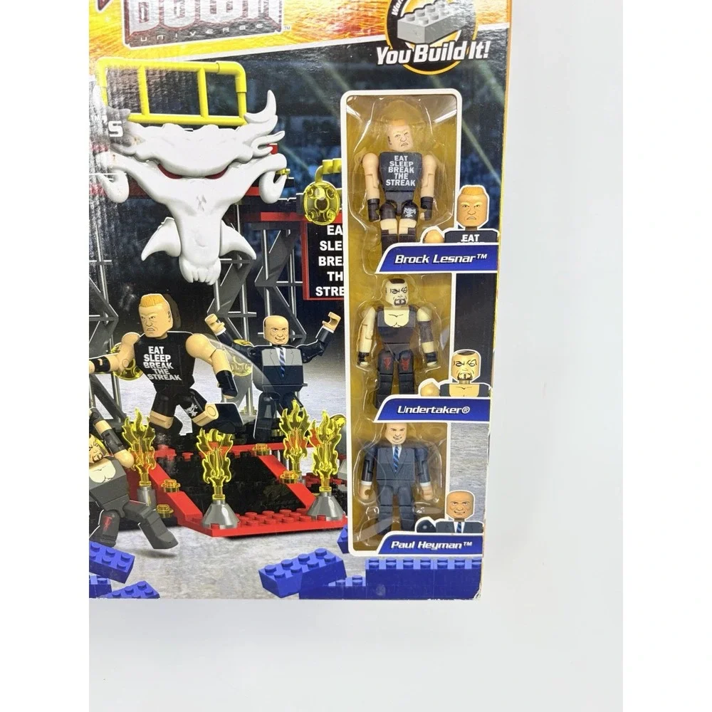 WWE C3 StackDown Brock Lesnar's Entrance Building Set 21077 Heyman Undertaker